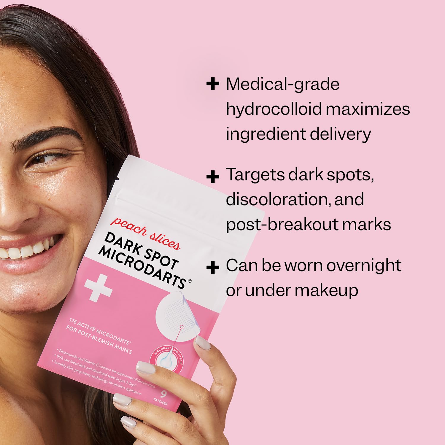 Buy now Peach Slices - Dark Spot Microdarts (9 ct) - Reduces Discoloration & Redness - Post-Pimple Patches - Niacinamide, Vitamin C, Hyaluronic Acid & Cica - Vegan & Cruelty Free - Korean Skin Care & Beauty at indiglob india