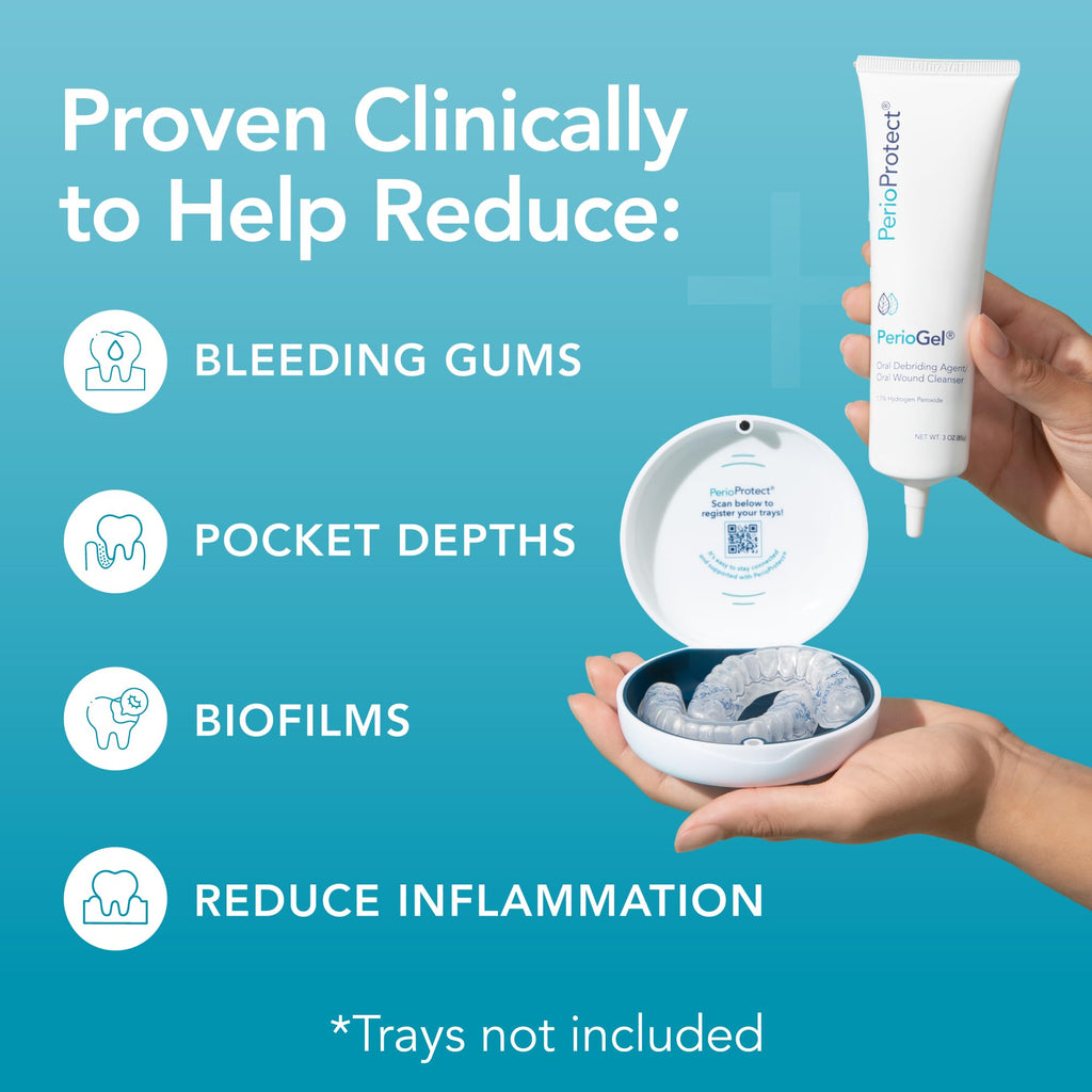 Perio Gel | Periodontal Treatment for Teeth | Promotes Teeth Whitening (3 oz.)