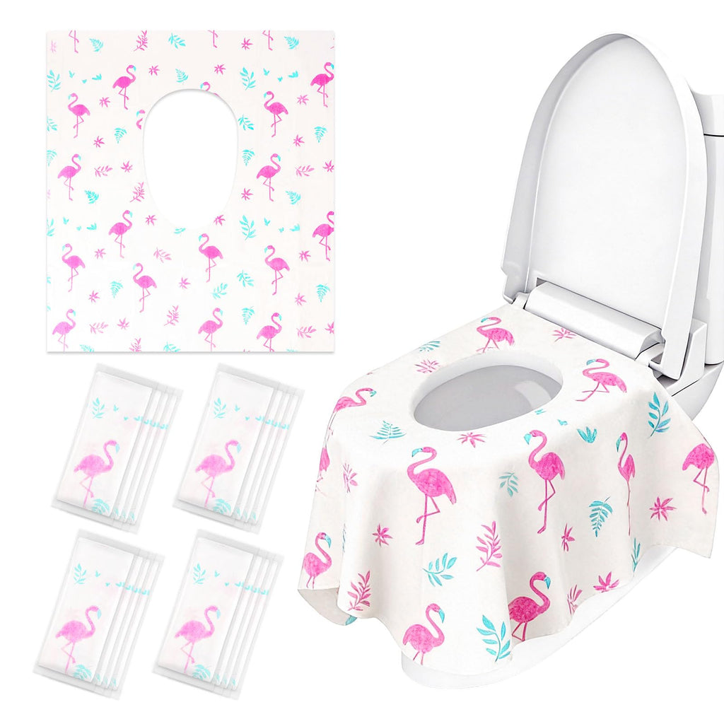 32 Pcs Disposable Toilet Seat Covers for Kids & Toddlers