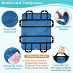 Buy now NEPPT Positioning Bed Pads for Elderly Transfer Sheet Hospital Bed Blanket Bedridden Patient Turning Body Lift Assist Draw Sheets with Handles for Pull, Slide, Repositioning, Transferring (48" X 40") at indiglob india