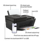 HP DeskJet 4355 Wireless All-in-One Color Inkjet Printer, Scanner, Copier, Best-for-Home, 3 Month Trial of Instant Ink Included, AI-Capable (AJ4Y0A)
