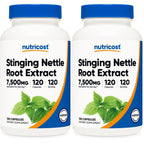 Nutricost Stinging Nettle Root Extract 120 Capsules, Gluten-Free, GMO-Free | 120 Servings Per Bottle, Vegetarian