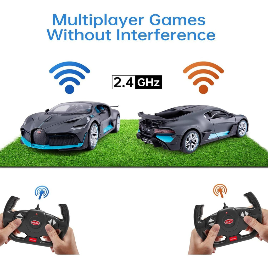 Buy now RASTAR RC Car | 1/14 Scale 2.4Ghz Bugatti Divo Radio Remote Control R/C Toy Car Model Vehicle for Boys Kids at indiglob india