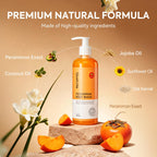Persimmon Body Wash for Old People Smell, Natural Deodorant Bar Soap for Strong Odor Smelly Feet Remove, Deep Cleansing Body Deodorizing for Eliminating Odor, Kids Safe