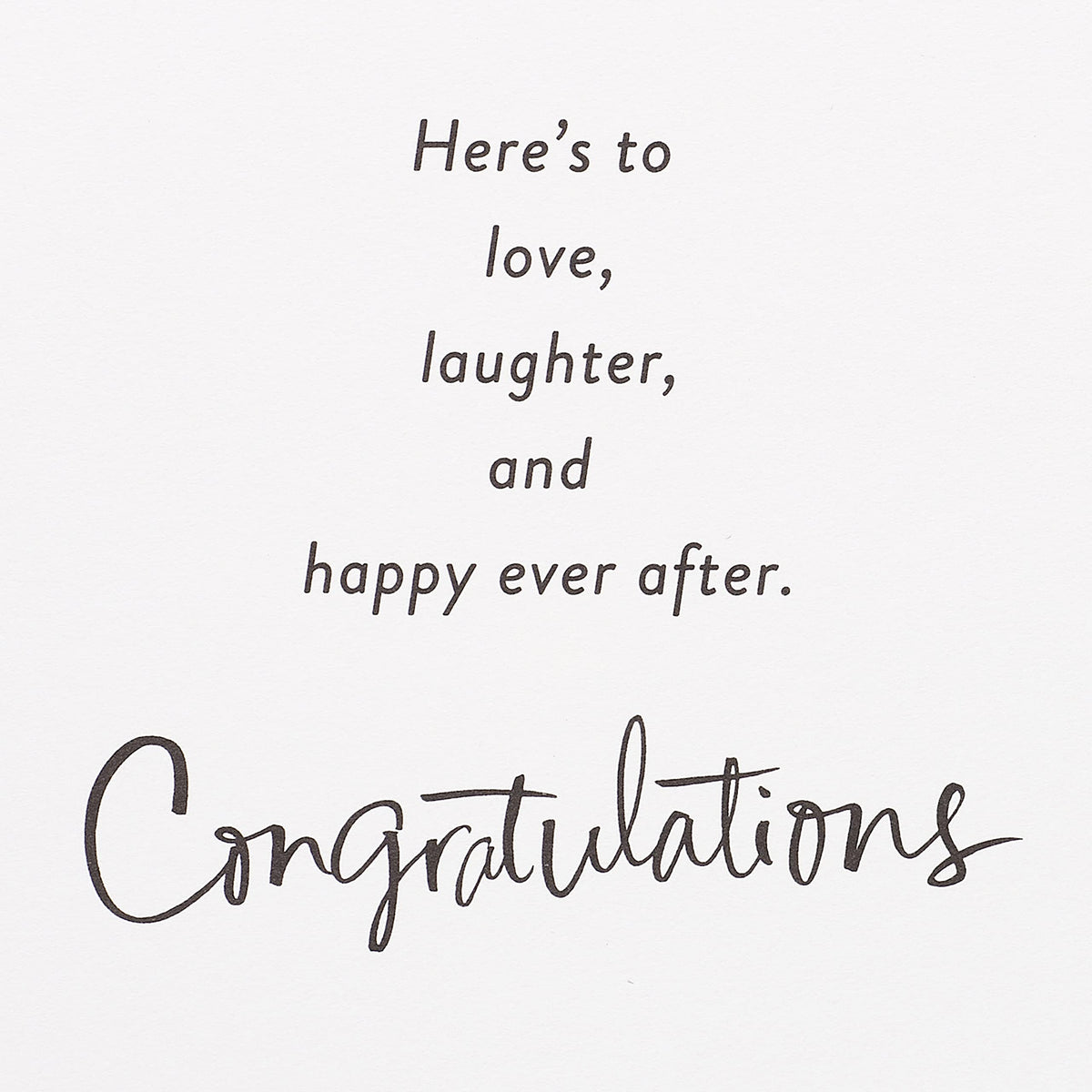 American Greetings Engagement Card for Newly Engaged (Happy Ever After)