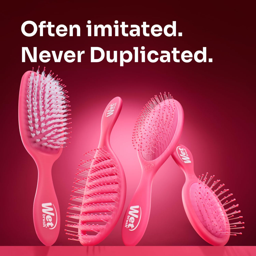 Buy now Wet Brush Speed Dry Hair Brush - Stripes (Color Wash) - Vented Design and Ultra Soft HeatFlex Bristles Are Blow Dry Safe With Ergonomic Handle Manages Tangle and Uncontrollable Hair - Pain-Free at indiglob india