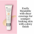 Buy now Neutrogena Healthy Skin Anti-Aging Perfector Tinted Facial Moisturizer and Retinol Treatment with Broad Spectrum SPF 20 Sunscreen with Titanium Dioxide, 10 Ivory to Fair, 1 fl. oz at indiglob india