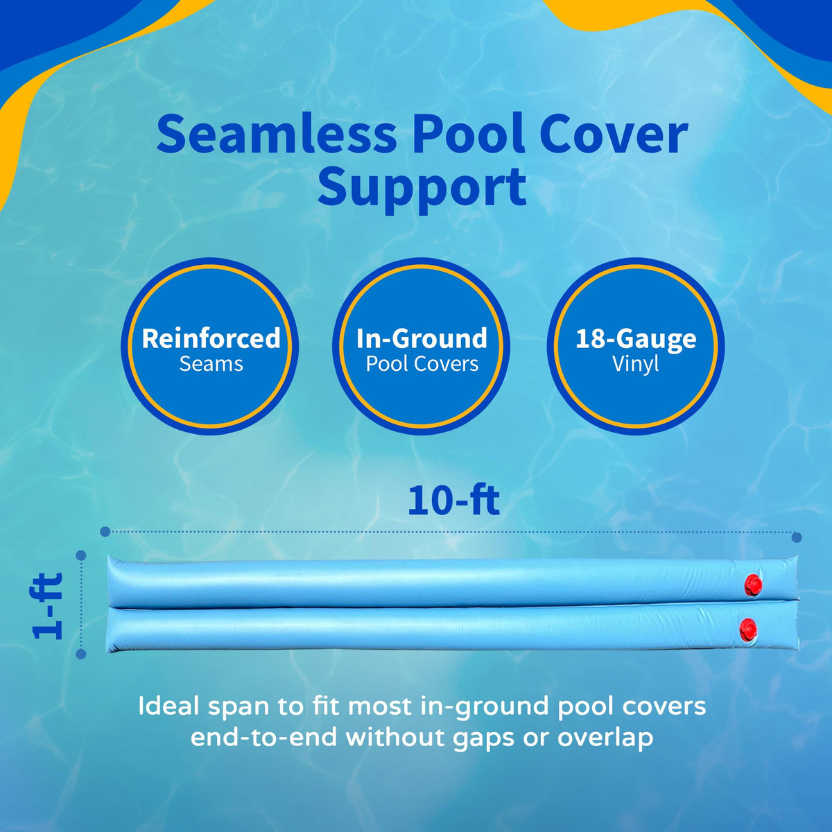 Blue Wave 10-ft Double Water Tube for Winter Pool Cover - 5 Pack