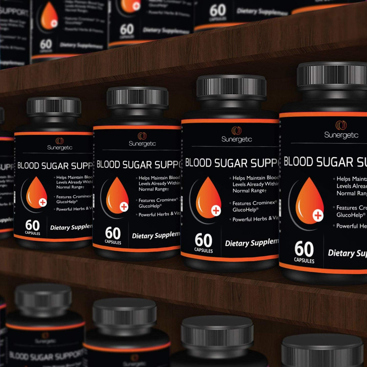 Premium Blood Sugar Support Supplement–Supports Healthy Blood Sugar Levels Already Within Normal Range – Includes Bitter Melon Extract, Vanadium, Chromium, Cinnamon, & Alpha Lipoic Acid-60 Capsules