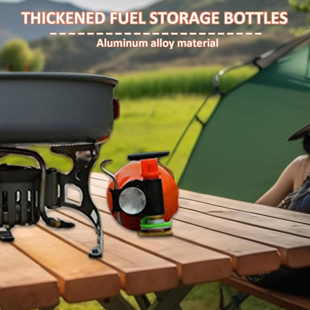 Aluminum Fuel Bottle 750ml/25 oz Camping Fuel Container
