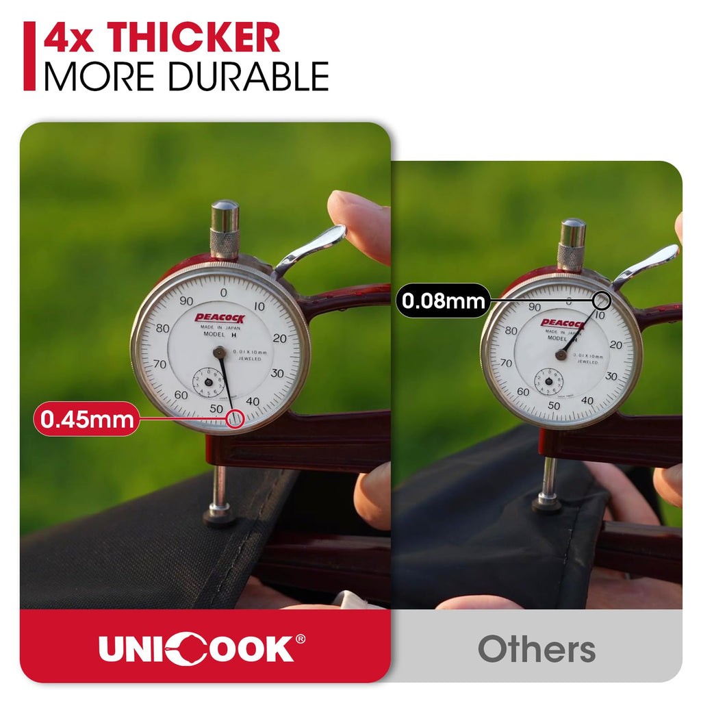 Unicook 60 Inch Heavy Duty Waterproof Grill Cover for Outdoor Grill