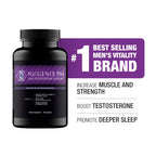 Nugenix PM ZMA - Nighttime Free Testosterone Booster for Men, 120ct