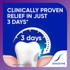 Buy now Sensodyne Rapid Relief Sensitive Toothpaste, Cavity Prevention and Sensitive Teeth Treatment - 3.4 Ounces at indiglob india