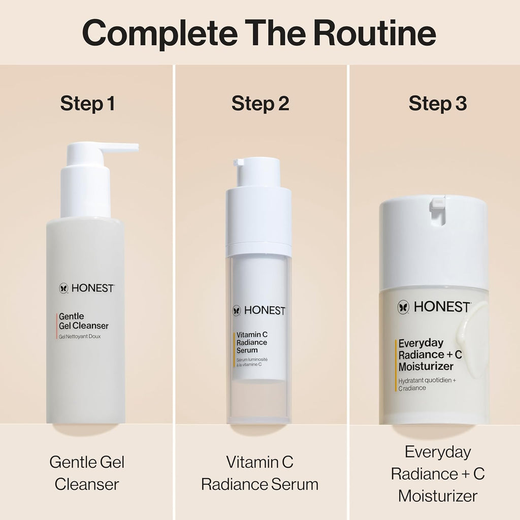 Buy now Honest Beauty Everyday Radiance Vitamin C Lightweight Moisturizer | Brightens + Improves Skin Tone | Gentle for Sensitive Skin, Fragrance Free, Vegan | 1.7 fl oz at indiglob india