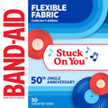 Buy now Band-Aid Adhesive Bandages Flexible Fabric, Extra Large, 10 Count 50th Jingle Anniversary 50 Count at indiglob india