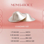 The Orginal Silver Nursing Cups – Silver Nipple Shields for Breastfeeding - Nipple Guards Protector for Breastfeeding - Nipple Shields for Nursing Newborn – Nickel Free – 925 Silver