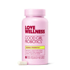 Love Wellness Good Girl Vaginal Probiotics | 9-Strain | 30-Day Supply | 9-strain probiotic, Dietary supplement, Gluten-free, Easy to take, 30 capsules