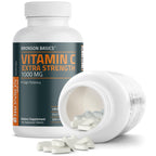 Bronson Vitamin C 1000 mg as Ascorbic Acid, 100 Vegetarian Tablets | Extra Strength Formula, Supports a Healthy Immune System, Non-GMO, Gluten-Free & Soy-Free