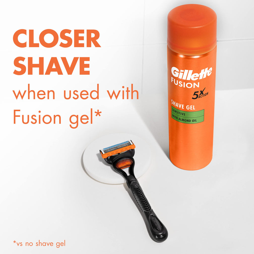 Buy now Gillette Fusion5 Razor Refills for Men, 2 Razor Blade Refills at indiglob india