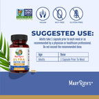 MARYRUTH'S Ultra Digestive Enzymes, Gut Health Supplement, 60 Count, Lipase | Gut Health Supplement, Digestion & Immune Support, Occasional Gas & Bloating Relief, 12+ Enzymes