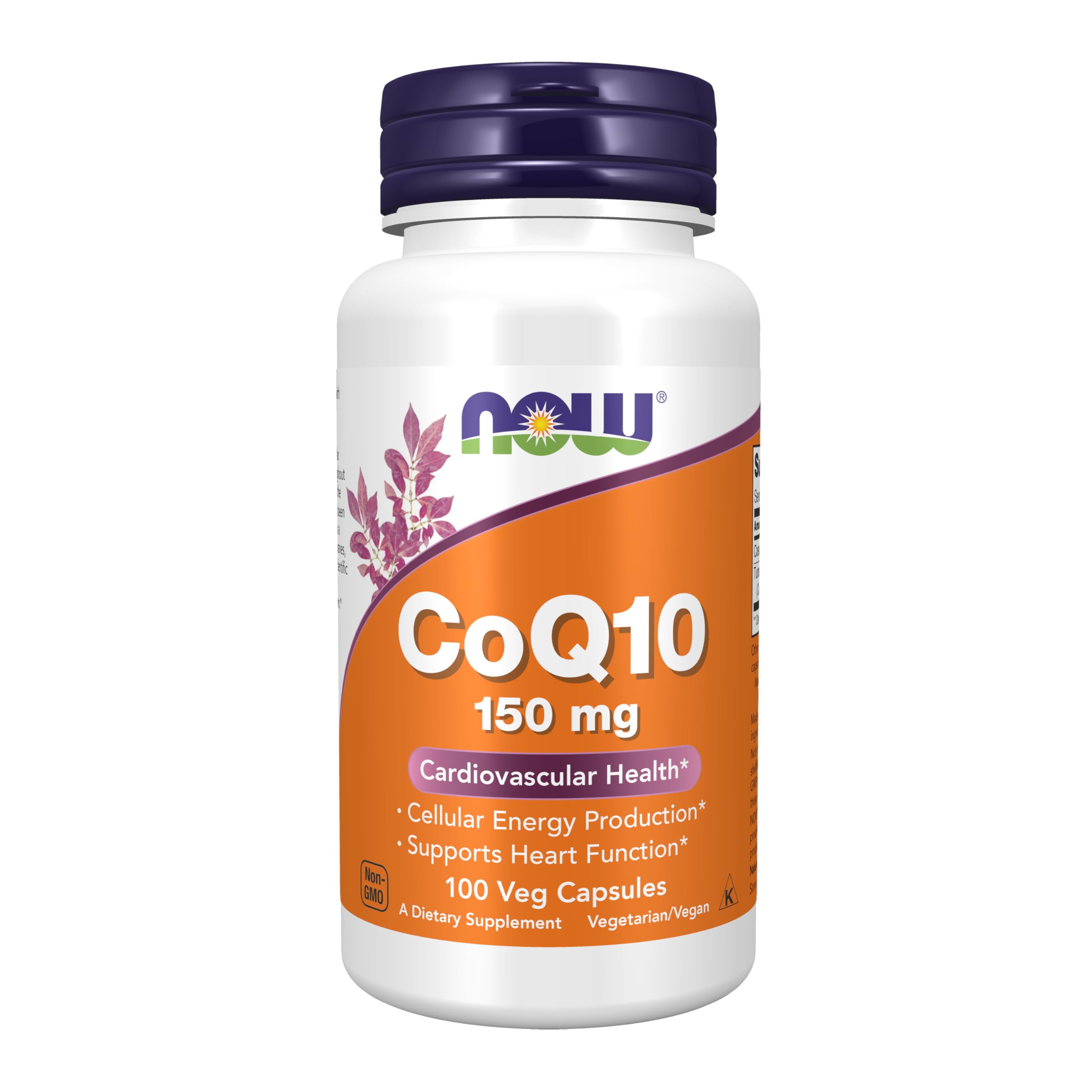 Buy now NOW Supplements, CoQ10 150 mg, Pharmaceutical Grade, All-Trans Form produced by Fermentation, 100 Veg Capsules at indiglob india