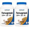 Nutricost Fenugreek Seed 1350mg, 240 Capsules, Gluten Free, GMO-Free | 675mg Per Capsule