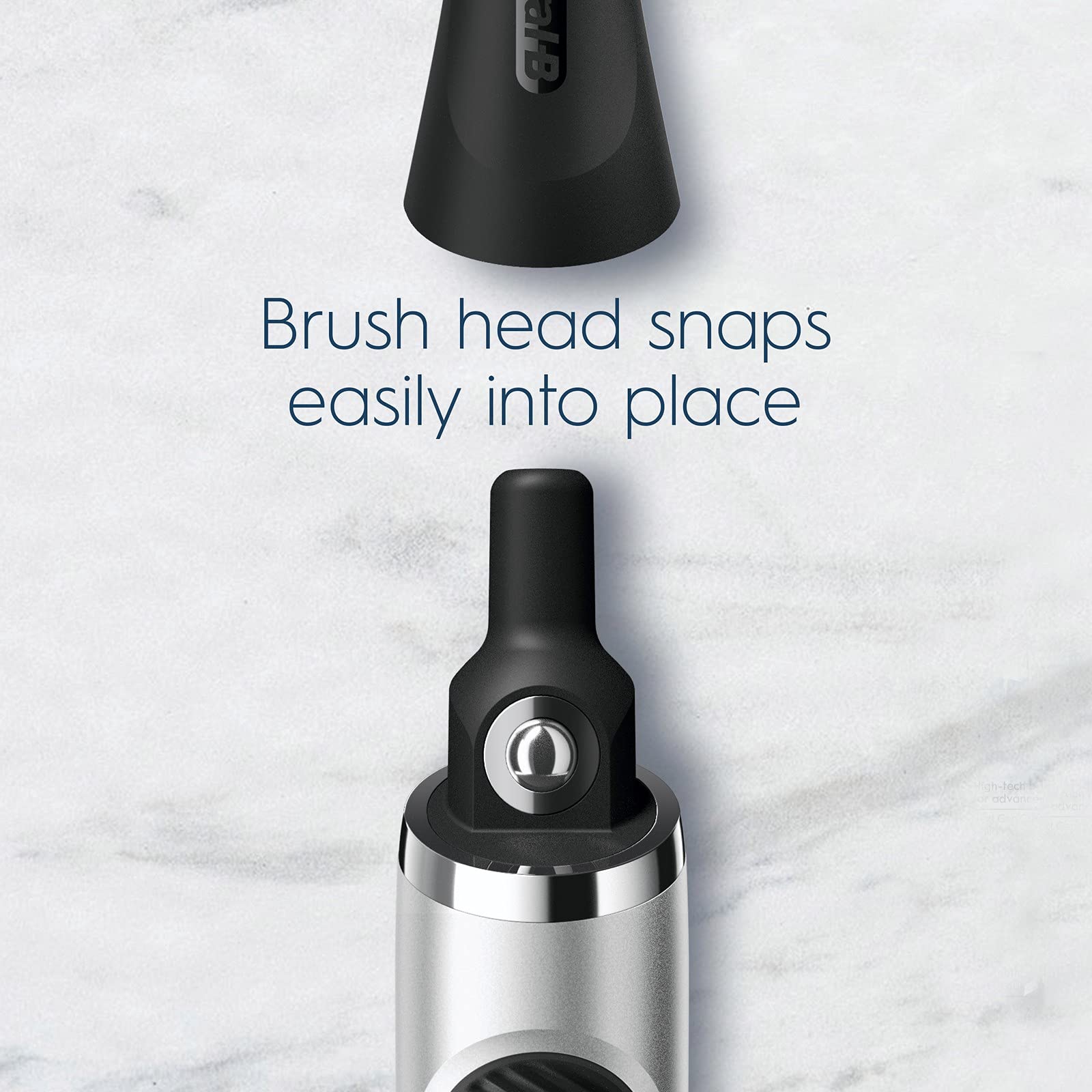 Buy now Oral-B Clic Toothbrush Replacement Brush Heads, Black, 2 Count at indiglob india
