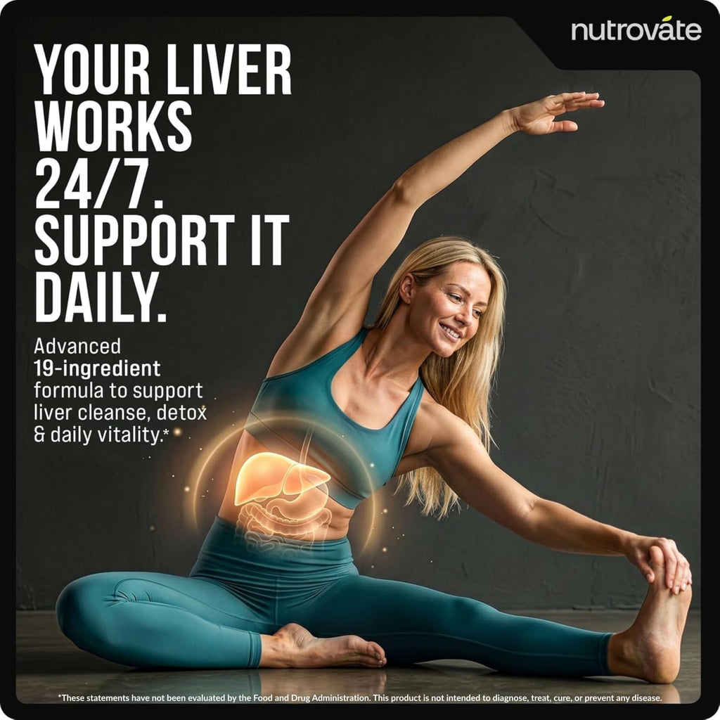 Liver Cleanse Detox & Repair with Milk Thistle, TUDCA, NAC, ALA and Zeolite