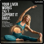 Liver Cleanse Detox & Repair with Milk Thistle, TUDCA, NAC, ALA and Zeolite