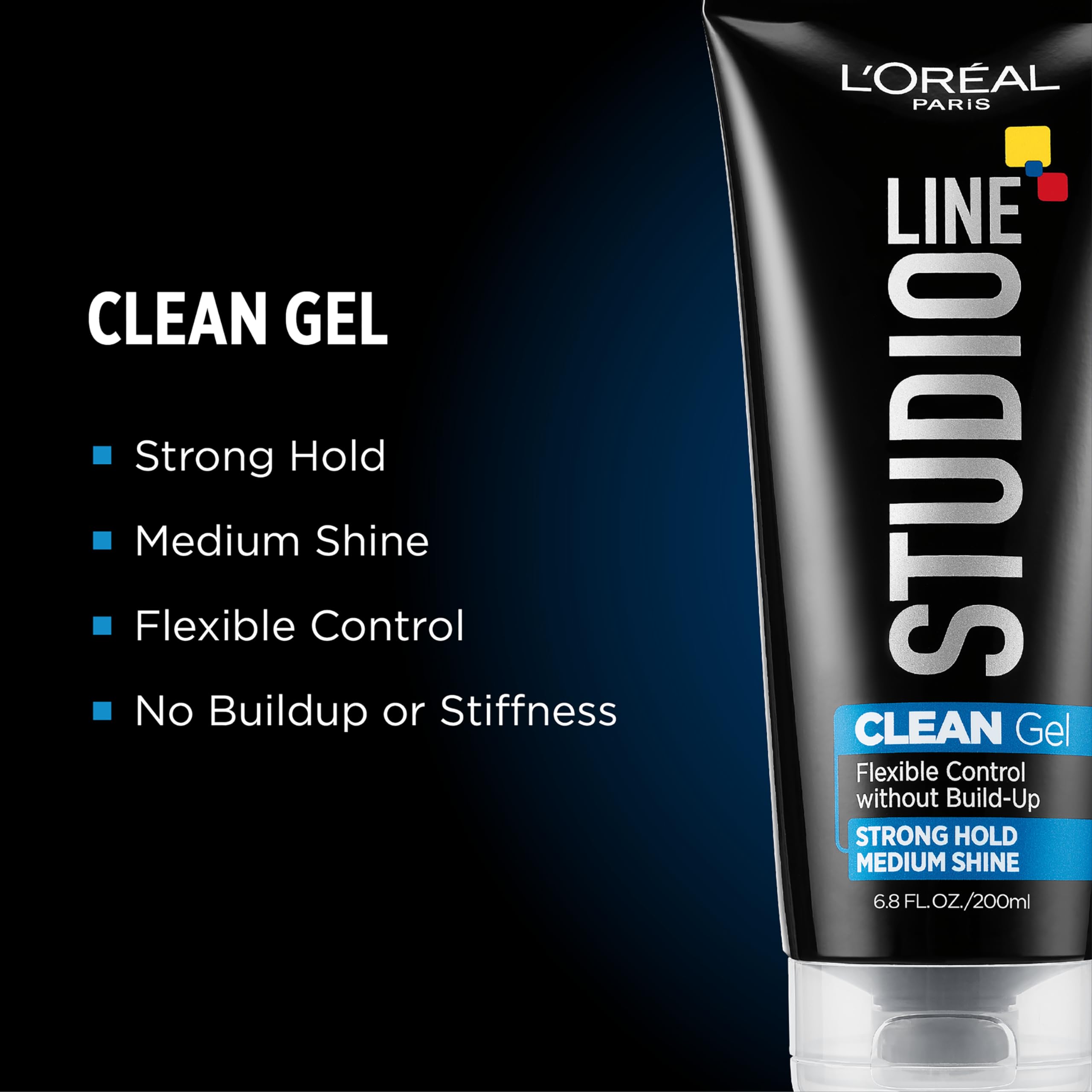 L'Oreal Paris Studio Line Clear Minded Clean Gel - Strong Hold 6.8 fl; oz. | Clear Minded