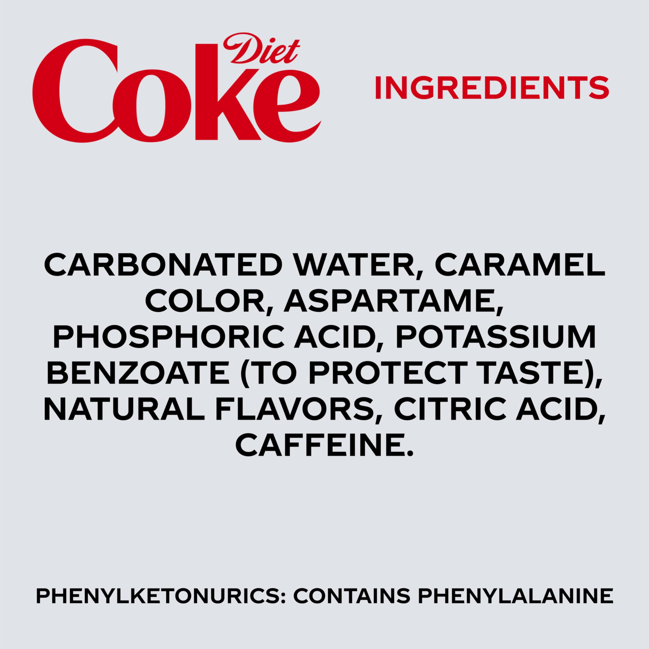 Buy now Diet Coke Soda Soft Drink Fridge Pack Mini Cans, 7.5 fl oz, 10 Pack at indiglob india
