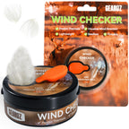 GearOZ Wind Direction Indicator Checkers Powder-Free Natural Fiber