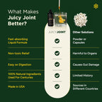 Juicy Joint Extract, 100% Plant-Based Joint Support Supplements - 1 Bottle | Supports Joint Mobility, Relief & Recovery | Fast Absorbing Formula for Women & Men |USA Made, Organic &Vegan, 30-Day Supply