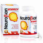 60 Caps Neurobion Energy - Amino Acids Vitamin B1 B2 B6 B12 - Increases Brain Alertness & Stamina | One a day supports normal metabolism and nervous system function; sealed, authentic import