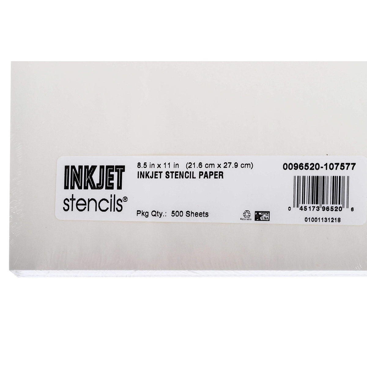Inkjet Stencils Tracing Paper - Ream of 500 Sheets