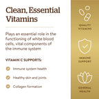 Solgar Vitamin C 1000 mg, 100 Vegetable Capsules Supplement | Antioxidant & Immune Support, Overall Health, Healthy Skin & Joints, Non-GMO, Vegan, Gluten Free, Kosher - 100 Servings