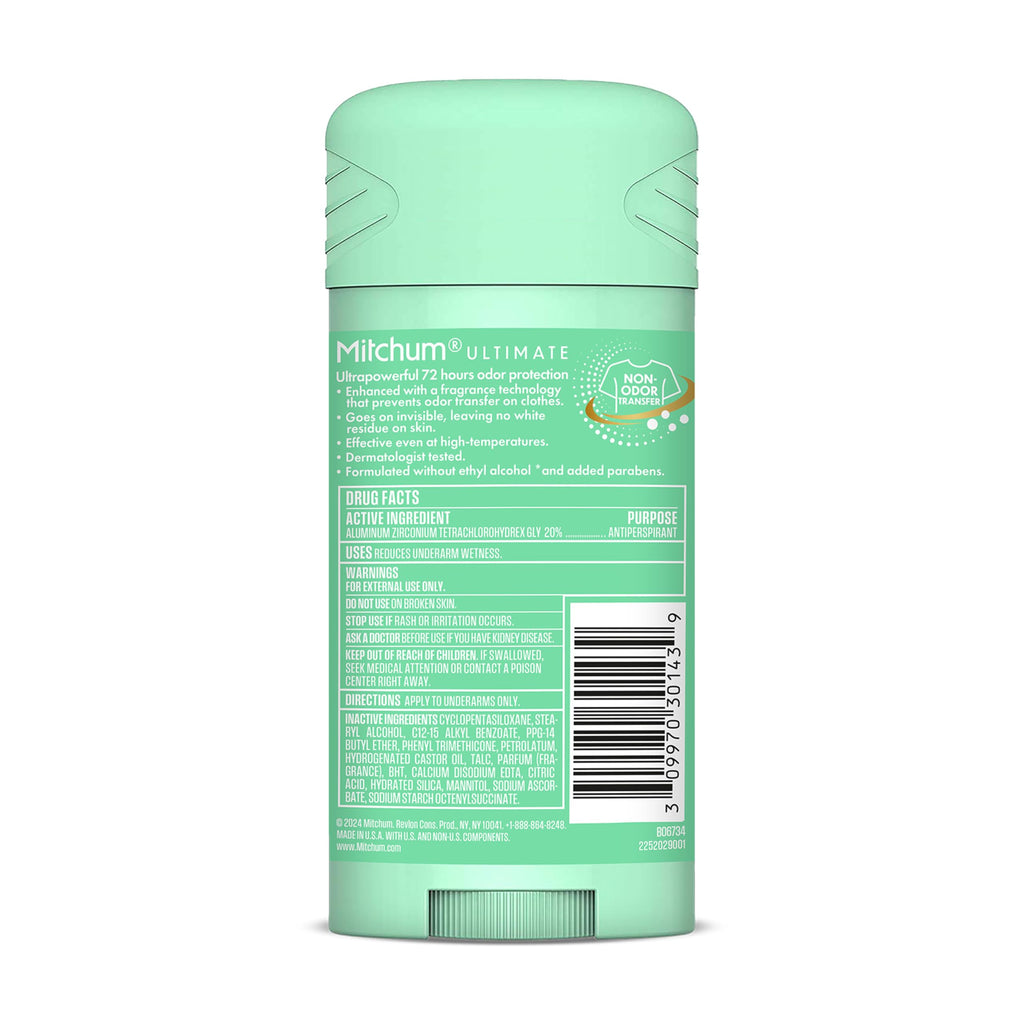Mitchum Women 72H Protection Antiperspirant Deodorant, Pure Fresh, 2 pk | Antiperspirant deodorant for women with up to 72hr odor protection. Invisible solid. Pure Fresh scent.