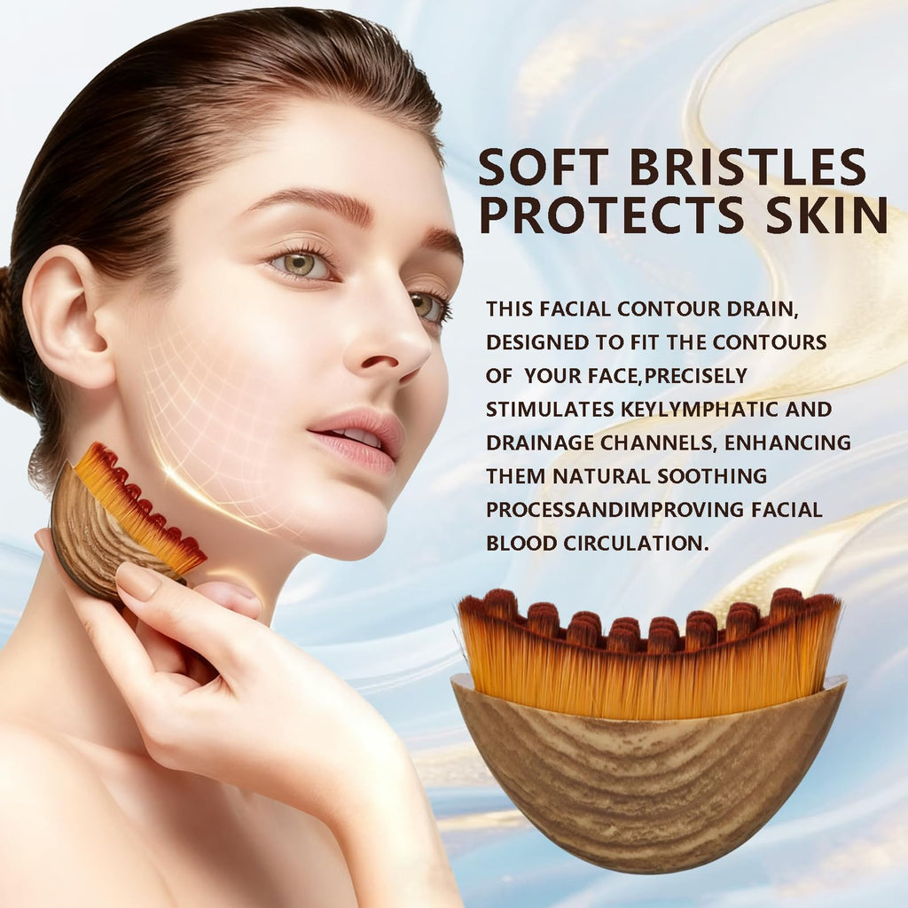 3 Pack Lymphatic Contour Face Brush