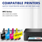 LC501XL LC501 MFC-J1360DW Ink Cartridges for Brother Printer LC 501 XL