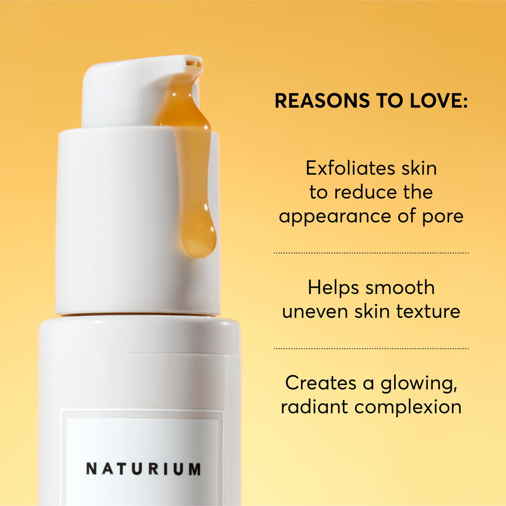 Naturium Tranexamic Topical Acid 5%, Face & Skin Care, 1 fl oz | Serum for Even Tone & Texture, Targets Dark Spots, Boosts Radiance with Kojic Acid, Niacinamide & Licorice Root