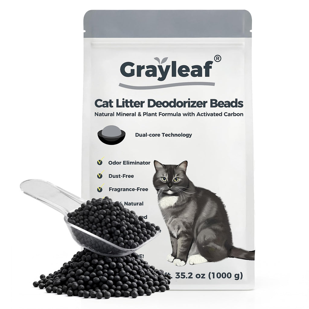 Grayleaf® Unscented Cat Litter Deodorizer, 35.2oz Dust-Free Odor Eliminator