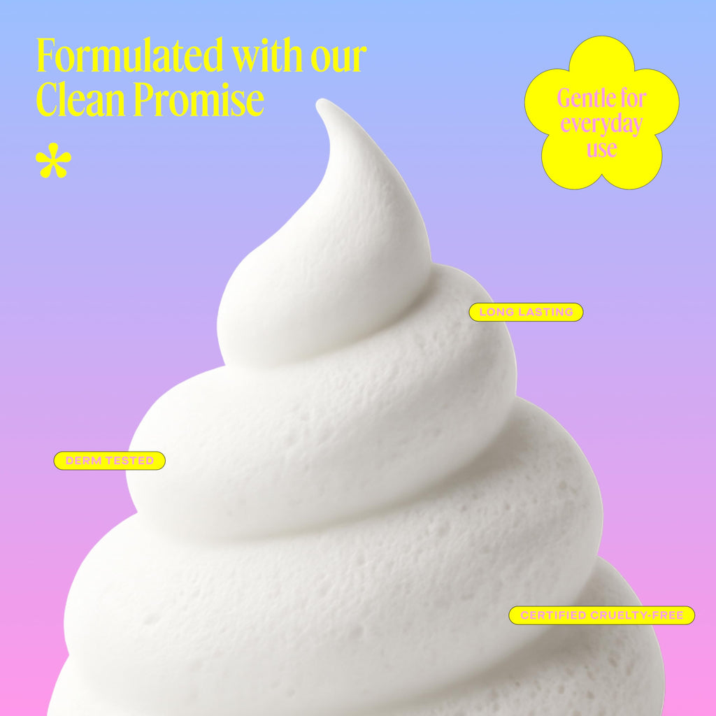 Daise Foaming Body Wash in Vanilla Whip, 8.8 OZ / 250 g (Pack of 2)