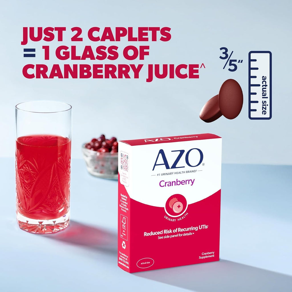 Buy now AZO Cranberry Pills for Urinary Tract Health for Women and Men, Adult Cranberry Supplement, Sugar-free, Non-GMO, 50 Softgel Capsules at indiglob india