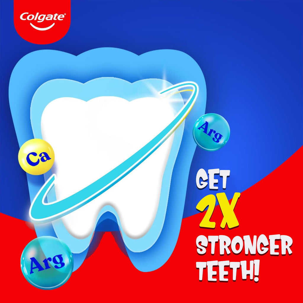Colgate Kids Cavity Protection Fluoride Toothpaste, 6 Pack, Bubble Fruit Flavor, Children's Toothpaste, for Ages 2+, Sugar Free, No Artificial Preservatives, Travel Size 0.85 oz Each