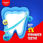 Colgate Kids Cavity Protection Fluoride Toothpaste, 6 Pack, Bubble Fruit Flavor, Children's Toothpaste, for Ages 2+, Sugar Free, No Artificial Preservatives, Travel Size 0.85 oz Each