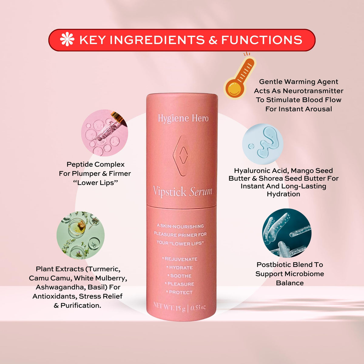 Vipstick Serum - 0.53 oz | Flavor: Unflavored