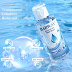 Water Based Lube with 10ml Applicator Injector, Anal Sex & Vaginal Lubricant for Privacy & Toys, Non-Sticky pH Balanced Personal Lubrification for Men, Women & Couples, 2 x 3.38 Fl Oz