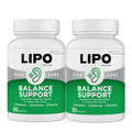 Lipo-Flavonoid for Vertigo & Dizziness Relief, Clinically Tested Formula with Ginkgo Biloba, Vitamin D, & Vitamin B Complex, Inner Ear Health & Balance Support, 30-Count (Pack of 2)