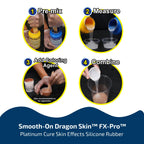Buy now Smooth-On Dragon Skin™ FX-Pro™ Platinum Rubber Silicone Molds for Special Effects & Prosthetics - Pint Unit at indiglob india