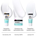 Neutrogena Ultra Gentle Daily Face Moisturizer, Fragrance-Free, 3.4 fl. oz | Suitable for Sensitive Skin, Vitamin B3, Pro-Vitamin B5, Vitamin E, Hydrating Moisturizer